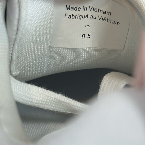 Ted Baker Women's Pink White Leather Sneakers Size 8.5 - Picture 8 of 9